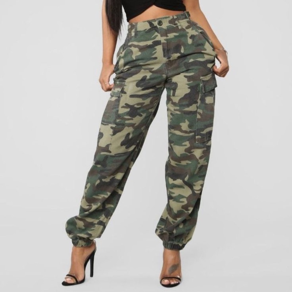 Camo cargo